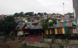 Deretan rumah di Kampung Pelangi (Pribadi)