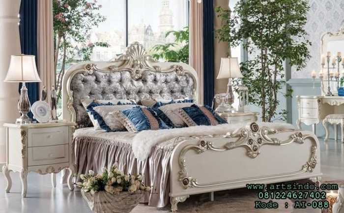 Tempat Tidur Mewah Untuk Kamar Utama Ranjang Pengantin Tempat Tidur Mewah Untuk Kamar Utama Ranjang Pengantin