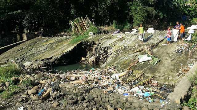 Kondisi Sungai di Empang, Sumbawa, Nusa Tenggara Barat|Dokumentasi pribadi
