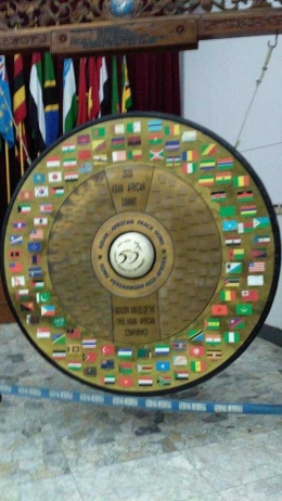 Gong dalam Museum Konferensi Asia Afrika