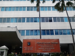 Plang Perpustakaan Daerah di Gedung Nyi Ageng Serang, Kuningan, Jakarta Selatan (Dokumentasi Pribadi)
