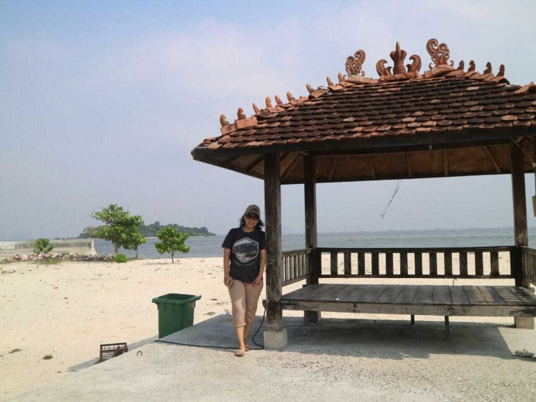 Pendopo di Pulau Kelor (dokumen Pribadi)