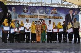 Foto bersama Pemenang Lomba HARGANAS. (Dok. Humas Pemkab Bangka)