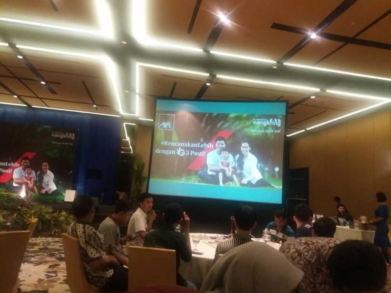 Kompasiana Makassar mengikuti nangkring bersama AXA Indonesia