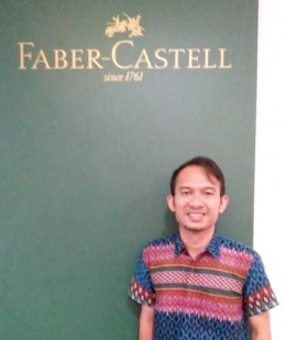 Andri Kurniawan, PR Manager Faber Castell. (Foto: Gapey Sandy)