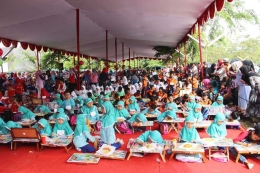 Salah satu event Lomba Mewarnai di Tangsel. (Foto: Gapey Sandy)