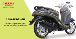 S Shape Design Fino Grande | Sumber: Yamaha Indonesia