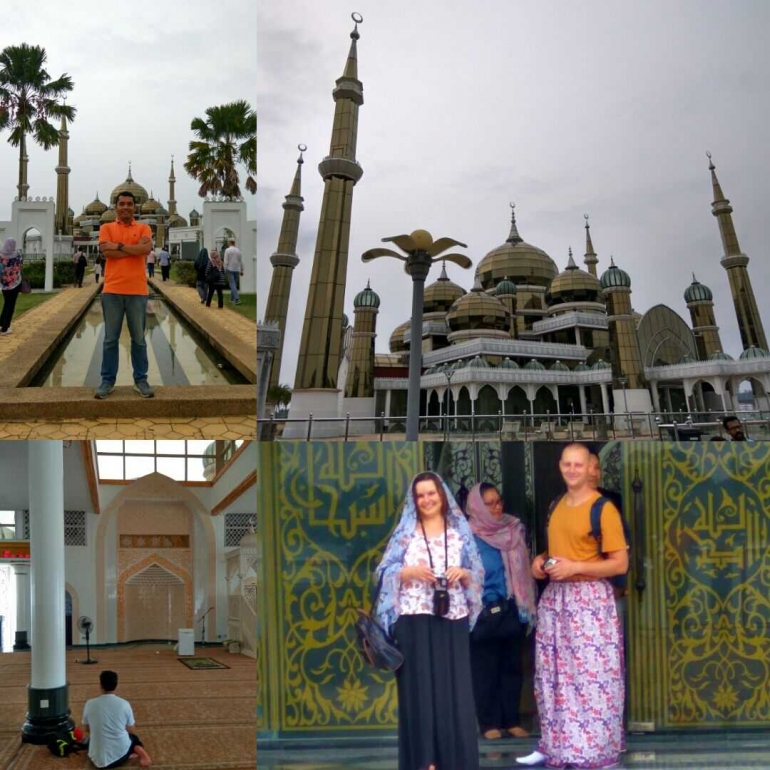 Mengunjungi Masjid Kristal (Crystal Mosque) (Dokumentasi Pribadi)