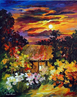 Under The Moonlight by Leonid Afremov (afremov.com)