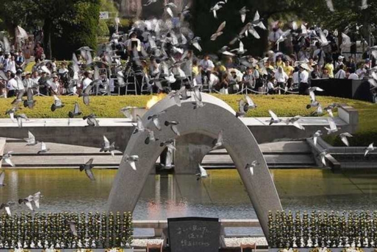 Peringati 72 tahun tragedi bom atom Hiroshima. Source: Times