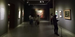 Mengangkat tema Senandung Ibu Pertiwi, pameran lukisan koleksi Istana Negara kembali digelar pada 2 - 30 Agustus 2017 di Galeri Nasional Indonesia, Jakarta.(KOMPAS.COM/LISA VIRANDA)