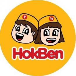 Logo terbaru Hokben, restoran anak bangsa pertama bergaya Jepang (Sumber: Hokben/Twitter)