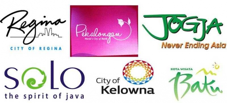City branding beberapa kota (sumber internet)