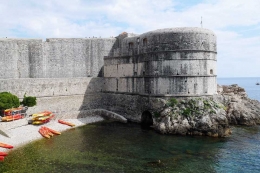 Benteng Dubrovnik di Kroasia. Abad 14-15 AD. (Anthony Hocktong Tjio)