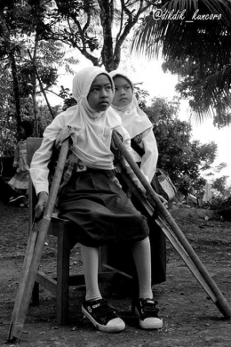 Potret Ratih Semangat Sekolah. Sumber Foto: Sabumiku.com