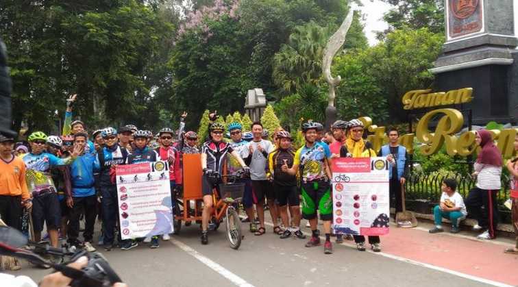 Kampanye Lingkungan Bersama Komunitas Bike To Work Purwakarta