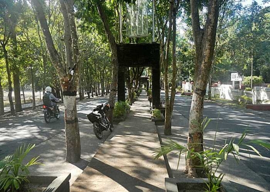 Boulevard Taman Kota Selong. Cantik ya (Dokumentasi Pribadi)