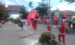 Parade Drumban di Sungailiat (foto: Rustian)