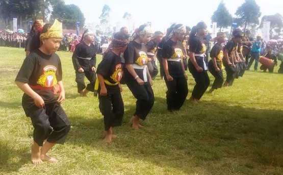 Pencak silat dari Desa Sukamanah (dok.pri)