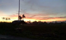 Panorama Madura, foto diambil di Jalan Ganding-Prenduan, Desa Ketawang Laok, Kecamatan Guluk-guluk, Kabupaten Sumenep, Madura. (dokpri)