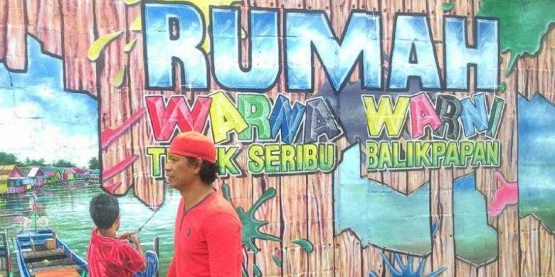 Kampung Warna-Warni Teluk Seribu ( dok google)