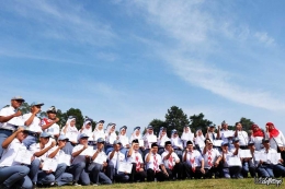 para penerima beasiswa Siswa Mengenal Nusantara (SMN)/ dethazyo