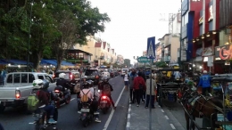 Jalan Malioboro, tujuan Wisata Yogya . Dokumentasi Pribadi