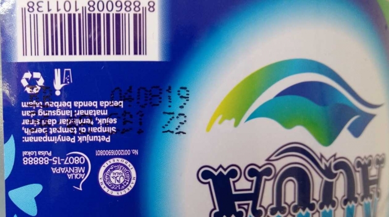 Waspada Air Minum Oplosan Dengan Barcode Halaman All