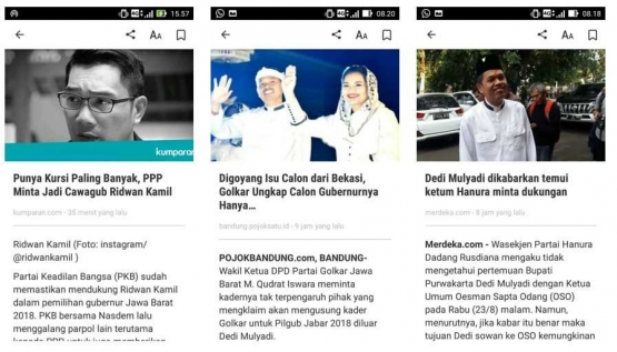 Salah Satu Isu Yang Disajikan di Fitur Lokasimu (Sumber: dokpri)