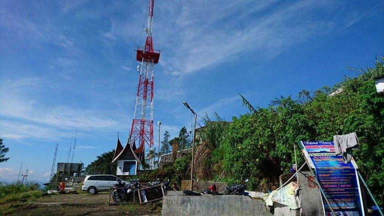 Titik awal pendakian: Tower RCTI-TVRI (dokpri)