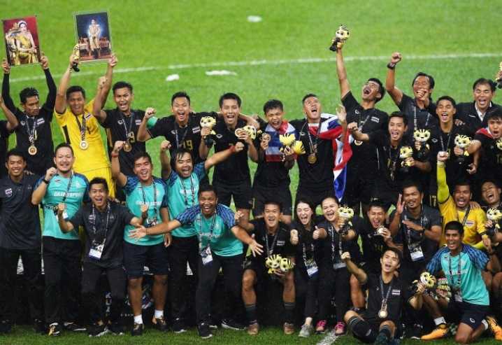 (Thailand raih emas sepakbola Sea Games 2017/sumber foto dilansir dari situs theafc.com)