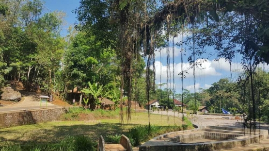 Desa Wisata Kaki Langit Mangunan yang asri (dok. pri).