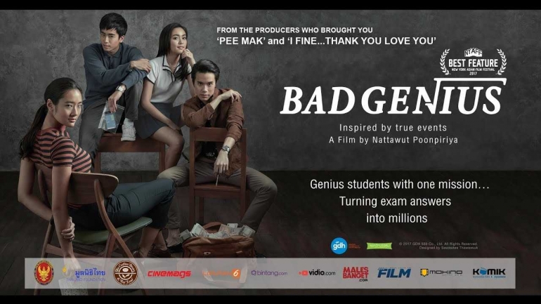 Screening Film Bad Genius 10 Agustus 2017 di CGV Grand Indonesia, Jakarta (Sumber: https://www.youtube.com/watch?v=g58f4jUOrDw))