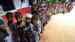 Anak-anak Rohingnya (sumber: Panjimas)