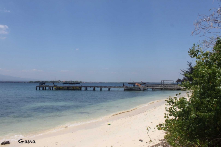 Nggak jadi snorkling gara-gara liat sampah (dok.Gana)