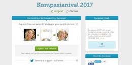 Kompasianival 2017 (Twibbon.com)