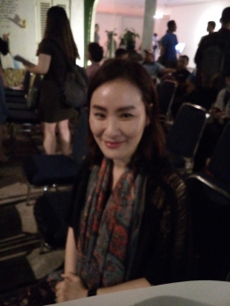 Kurator wanita Korsel, Jeong-ok Jeon|Dokumentasi pribadi