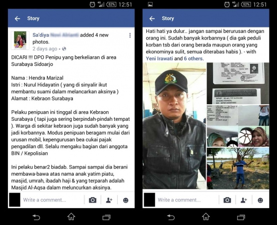 Dunia maya dan media sosial sudah ramai dengan perburuan Hendra Marizal