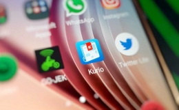 Kurio, aplikasi pembaca berita yang menghimpun berita dan informasi dari banyak sumber (dok. pri).