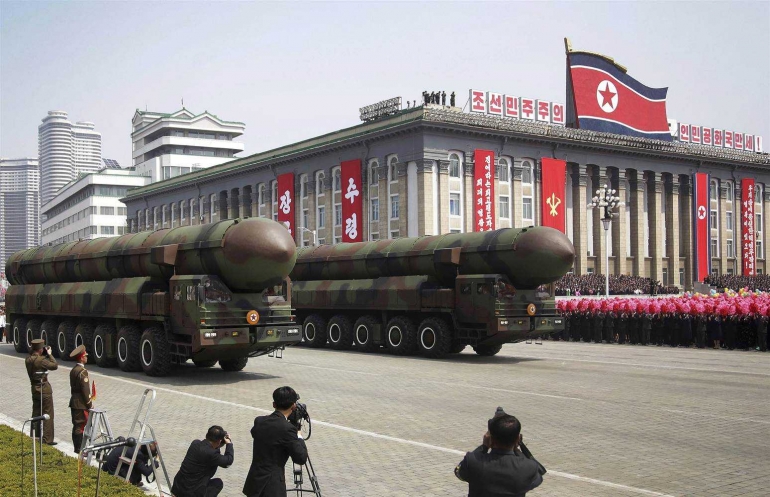 Menjadi negara nuklir sebagai bagian dari Korea Utara untuk bertahan. Photo: media3.s-nbcnews.com