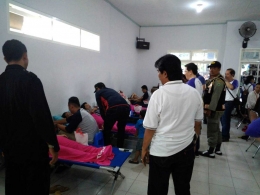 Kunjungan Walikota Malang pada Pendonor Darah