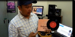 Ruang Mastering,mas Bimby mau puterin vinyl versi instrument Indonesia Raya nih