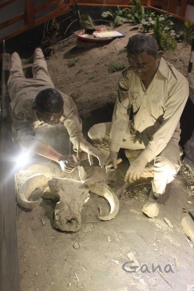 Kerja keras arkeolog (dok.Gana)