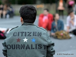 Citizen Journalist. (Foto: ThirstyFish.com)