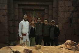 Para Pemeran Utama, Produser dan Sutradara Film Gerbang Neraka (sumber: web Legacy Pictures)