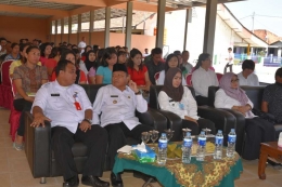 undangan yang hadir pada sosialisasi Pilkades (dok. Humas Bangka)