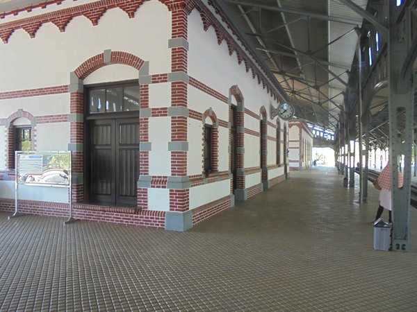 Arsitektur bangunan mirip Museum KA Ambarawa (foto; dok pri)