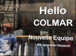 Penduduk Colmar juga bisa bahasa Jerman (dok.Gana)