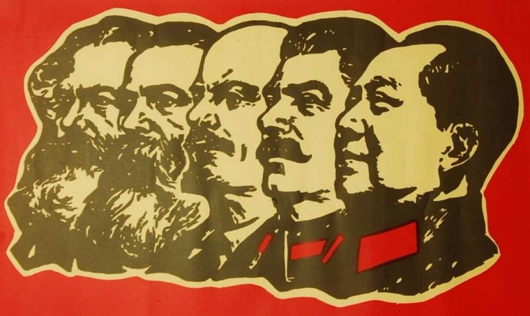 komunisme ; sumber ; poster idalliedexpress.com