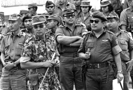 Dokumen gambar jenderal Soeharto pada masa lalu. Sumber gambar : http://www.todayonline.com